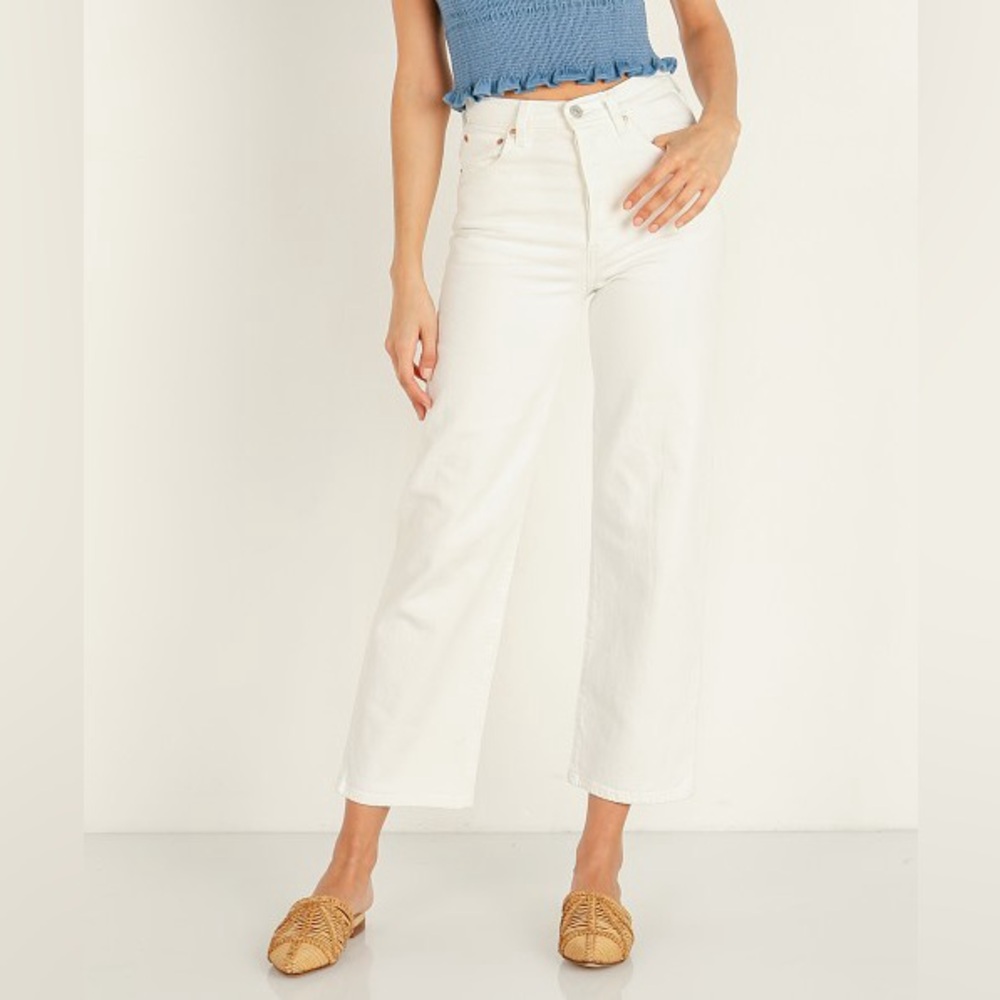 Levi's Premium Women's  Ribcage Straight Ankle Button Fly Jeans  -   Size:  29